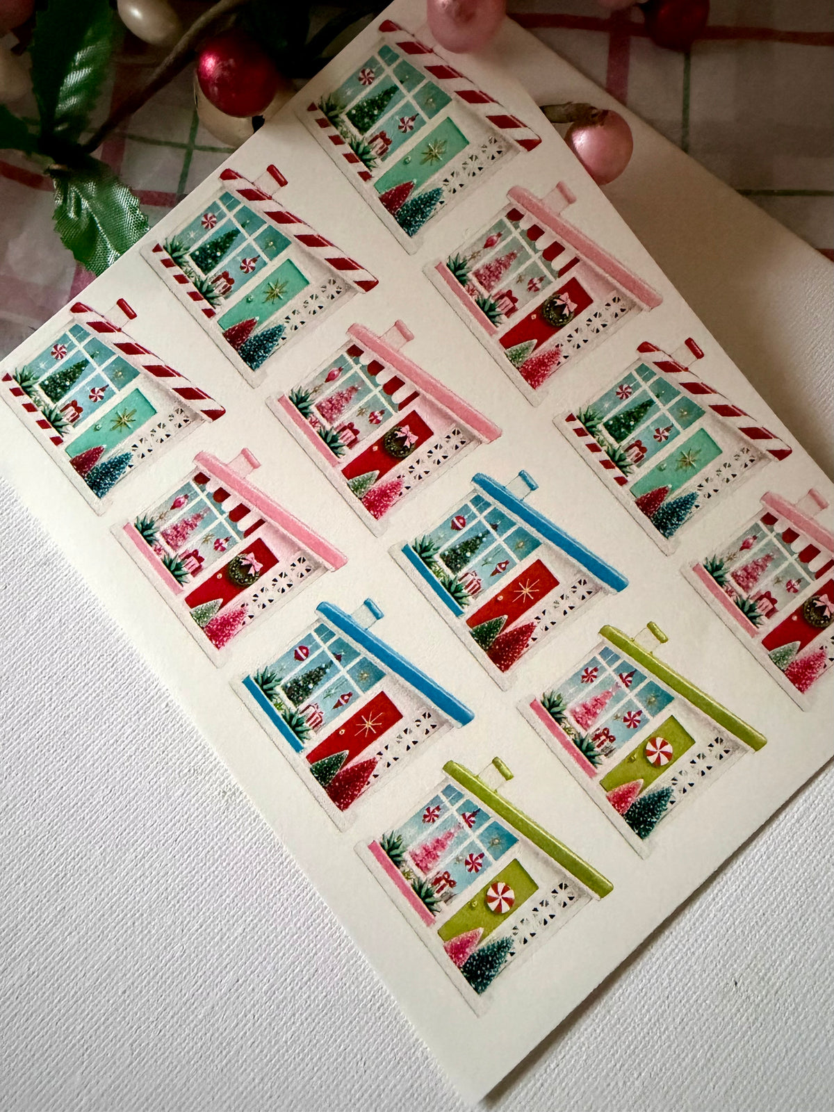 Mid Century Holiday Home Transfer & Fitted Cutter