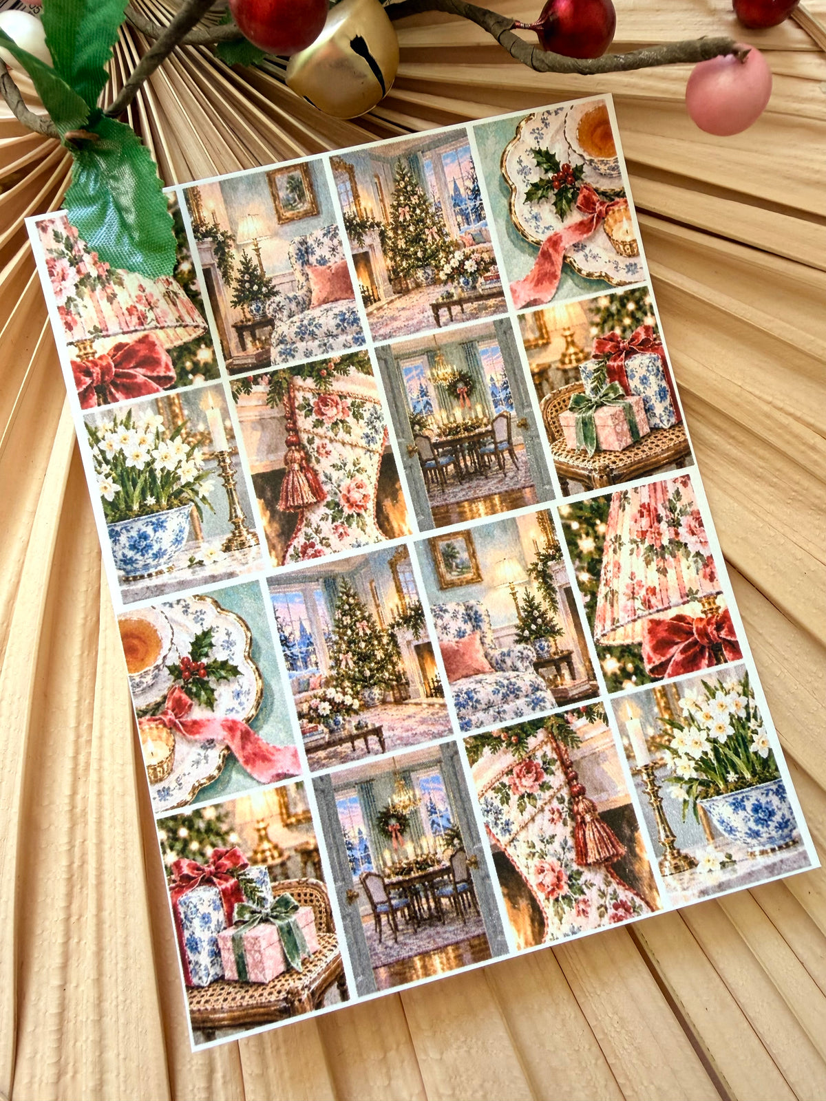 Holiday Home Tile Transfer Paper