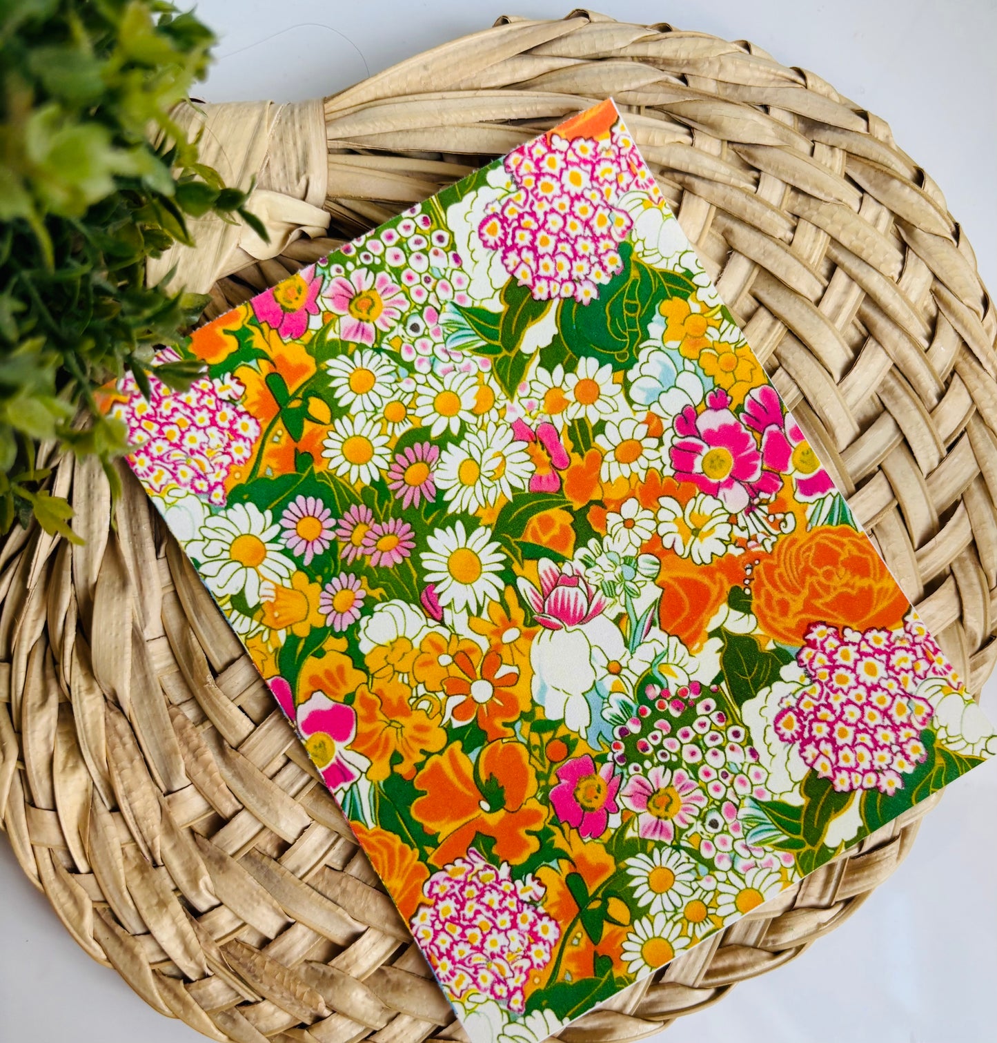 Retro Floral C Transfer Paper