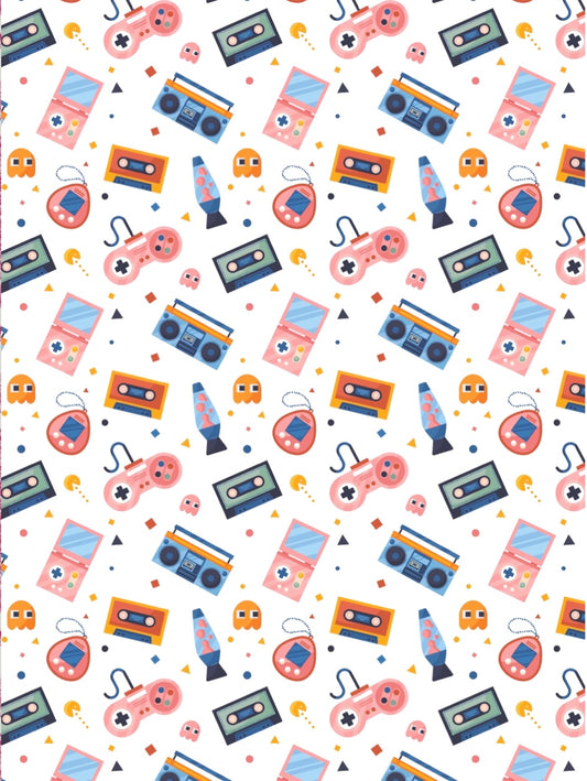 90s Gadgets Transfer Paper