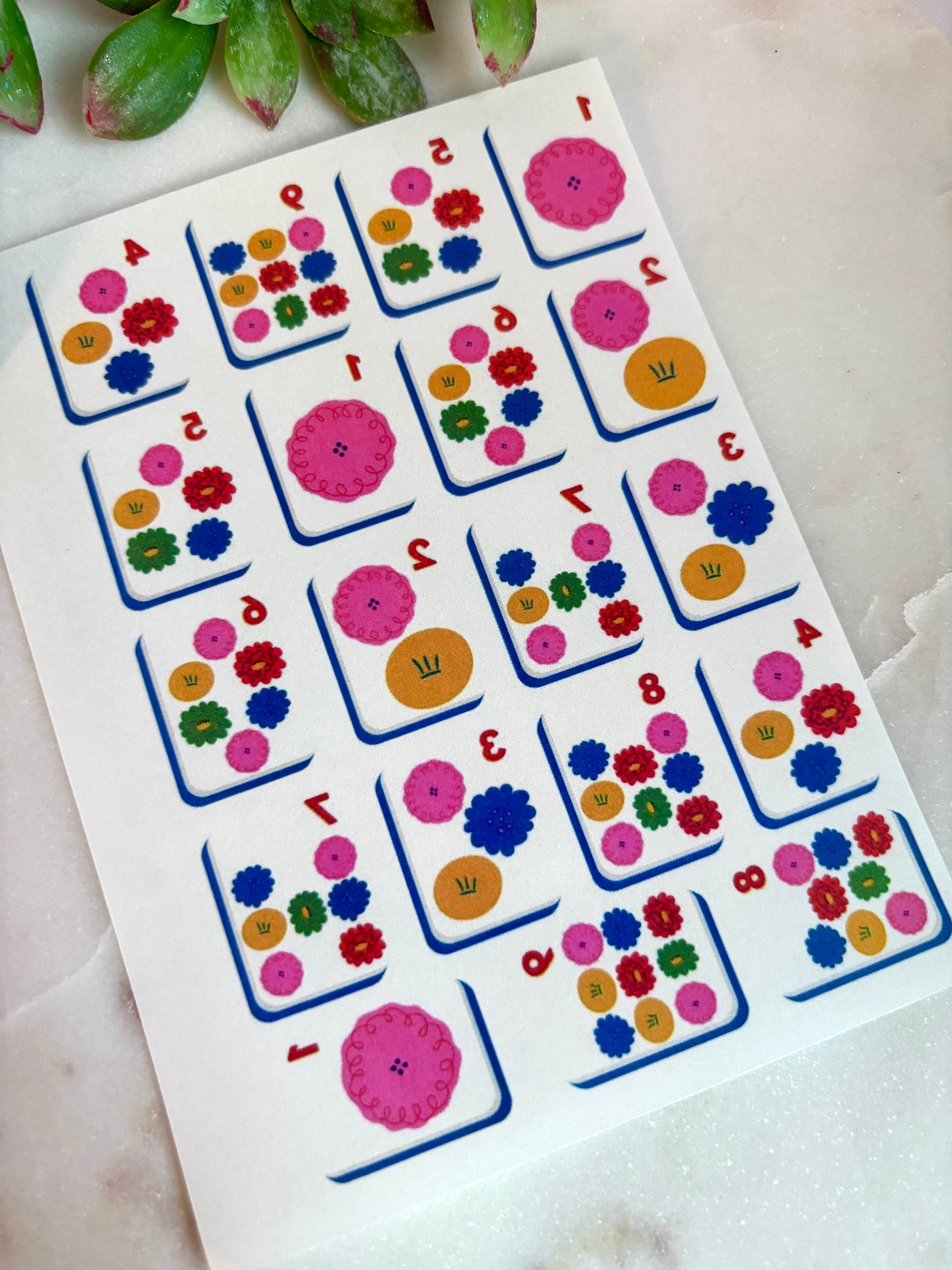 Mah Jong Transfer Paper & Cutter Options