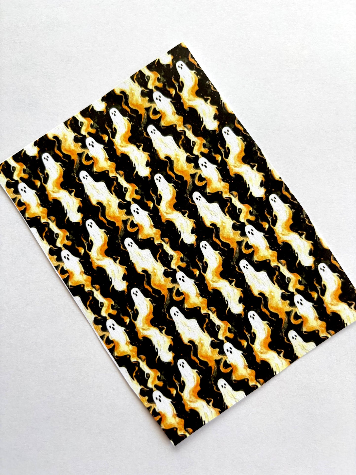 Fiery Ghouls Transfer Paper