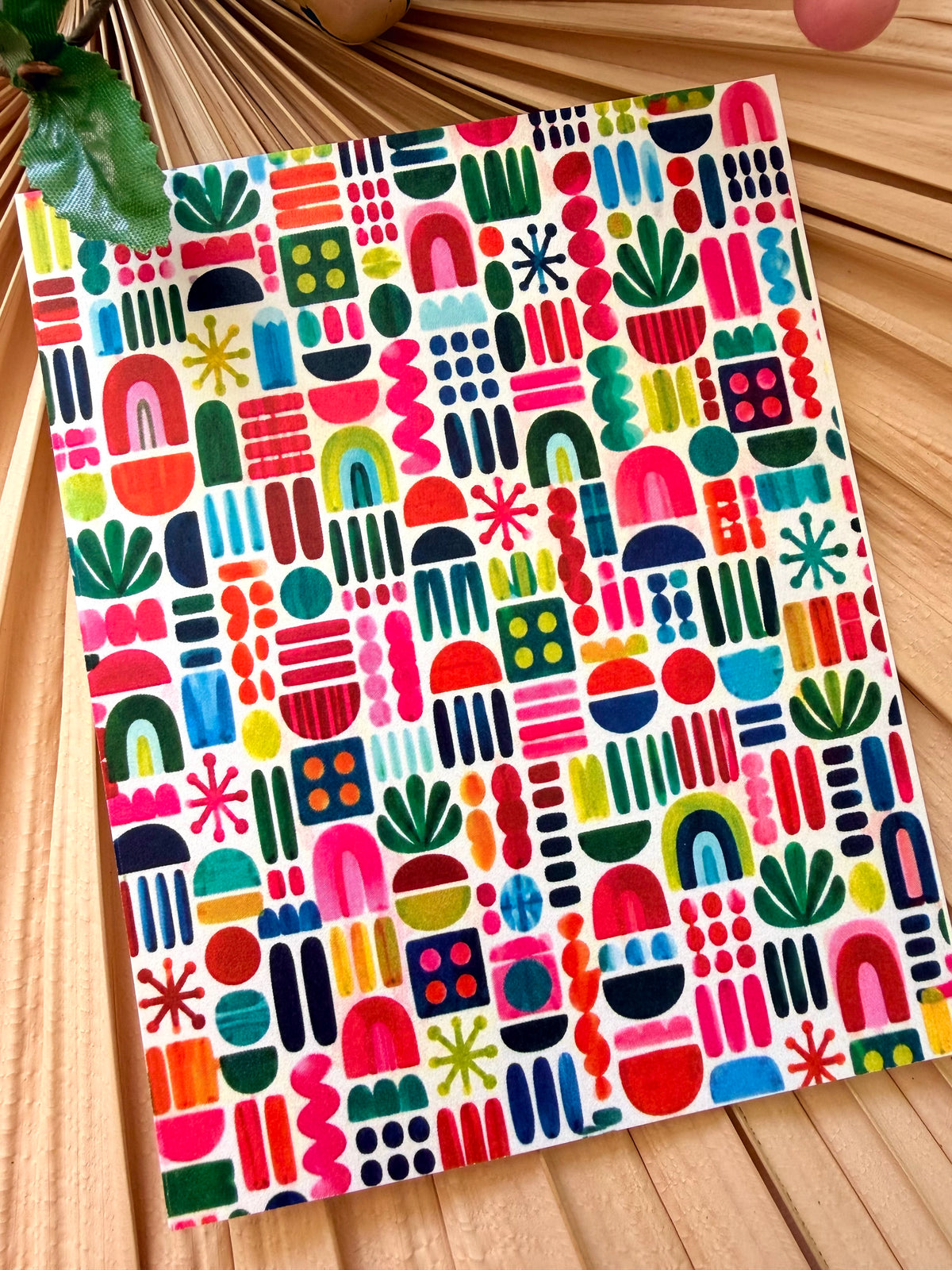 Colorful Holiday Doodle Transfer Papers