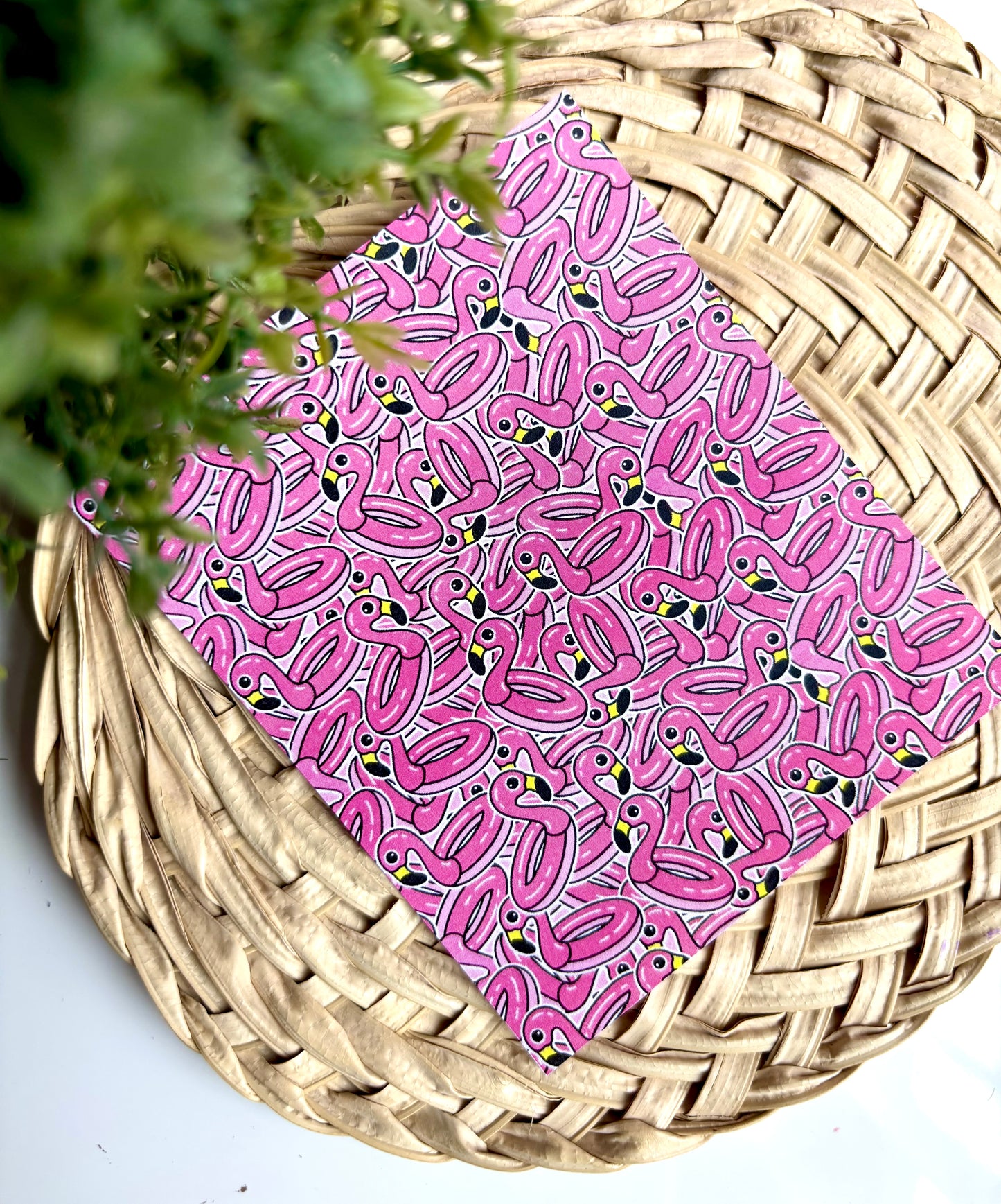 Flamingo Floatie Transfer Paper