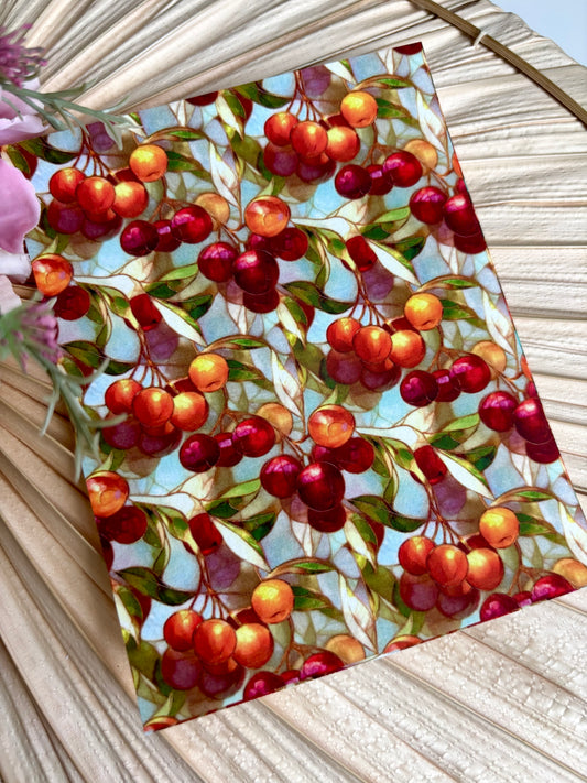 Winter Berries B SG Transfer Paper