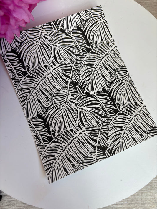 Frond BW Transfer Paper