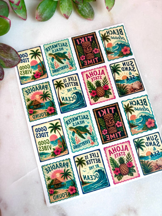 Tropical Sign Transfer Paper