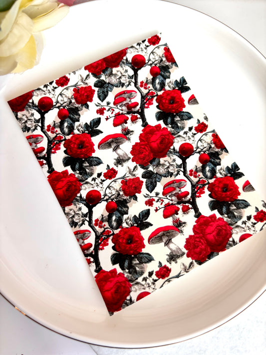 Red Rose Transfer Paper