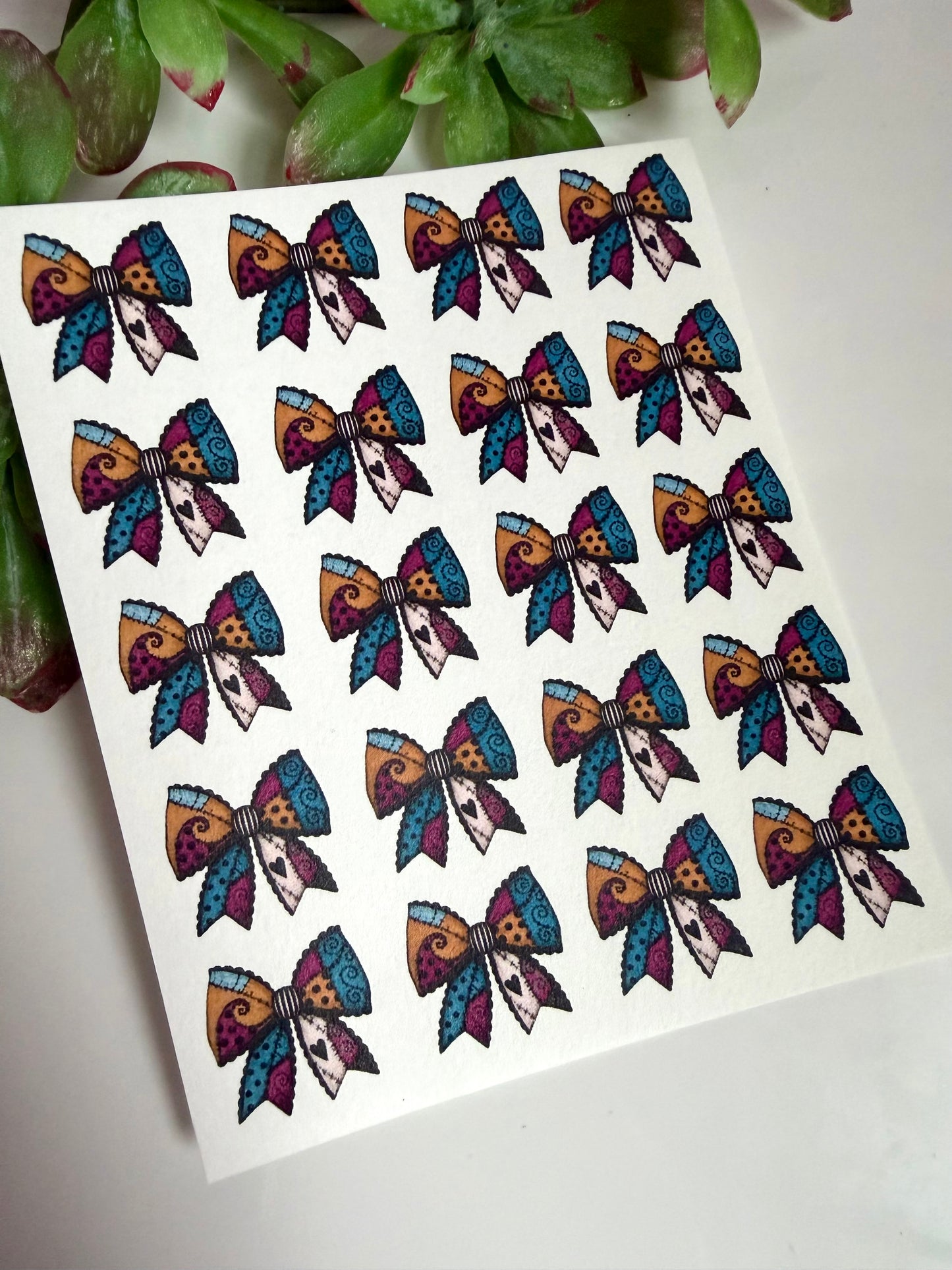 Nightmare Bow Transfer Papers