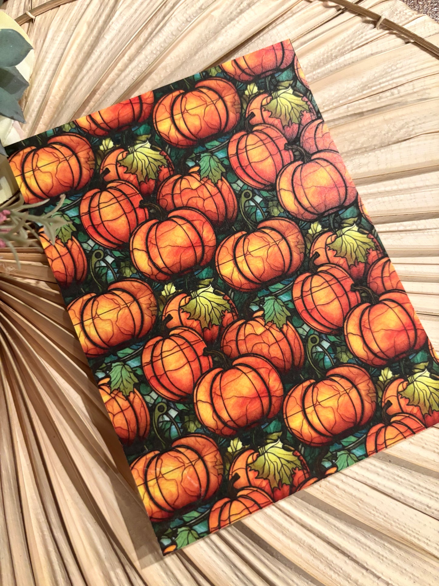 Pumpkins & Leaves Transfer Paper