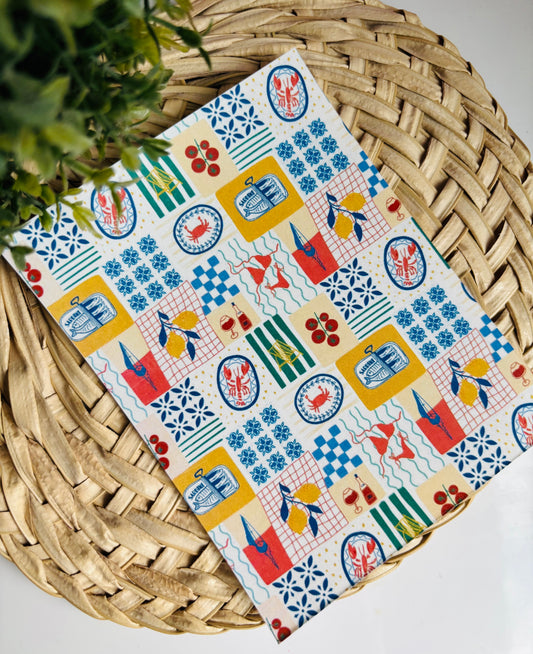 Beach Picnic Transfer Paper