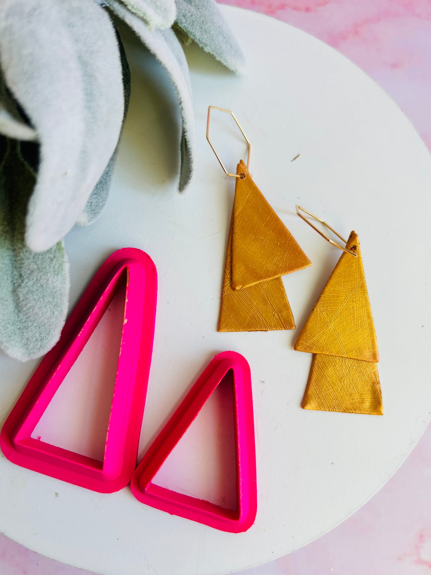 Rustic Triangle Cutters
