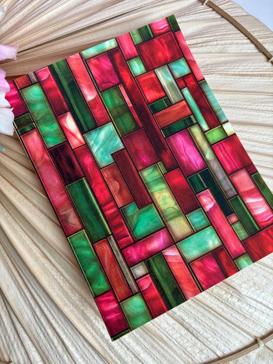 Holiday Geo SG Transfer Paper