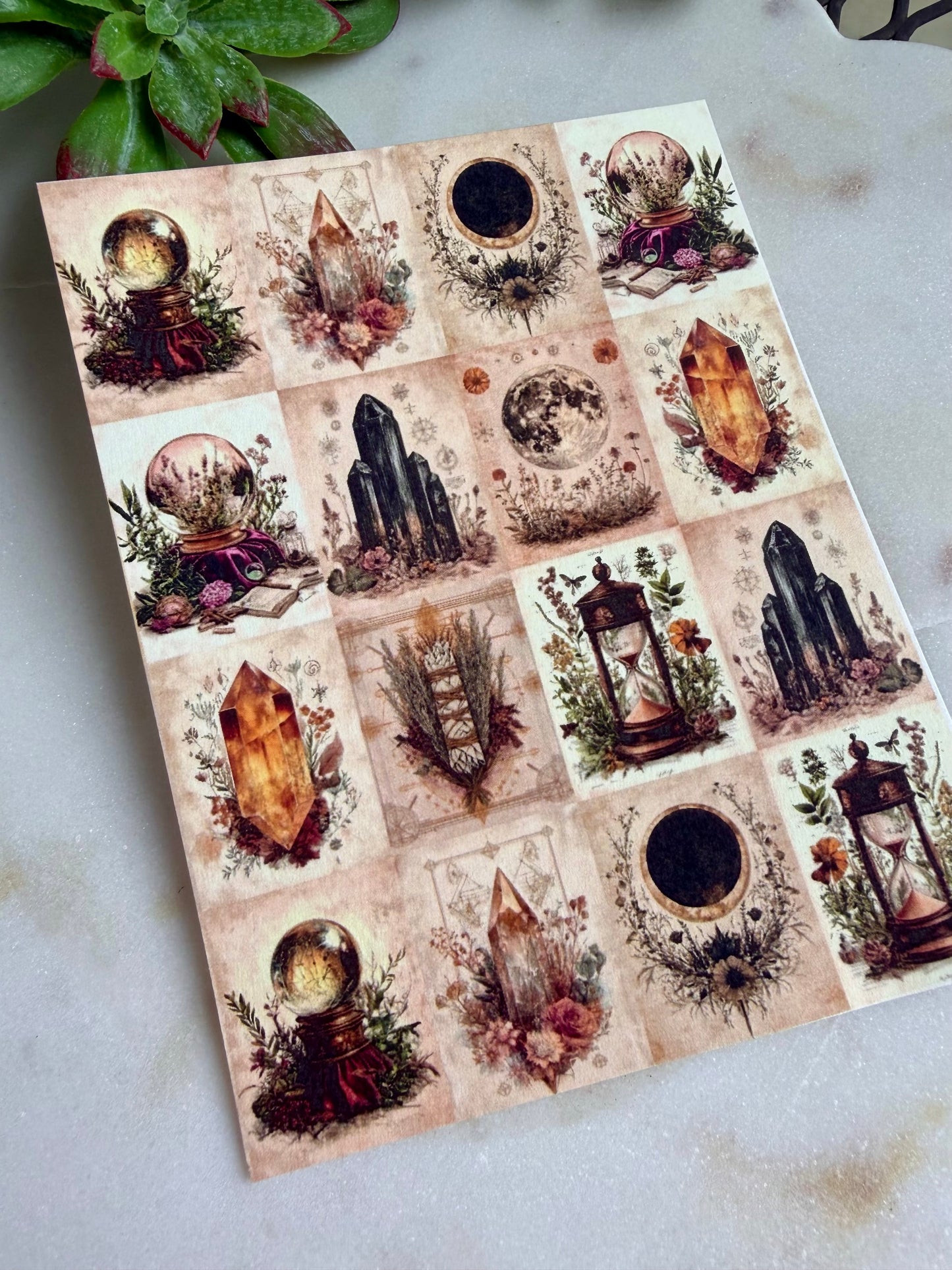 Mystic Tile Transfer Papers
