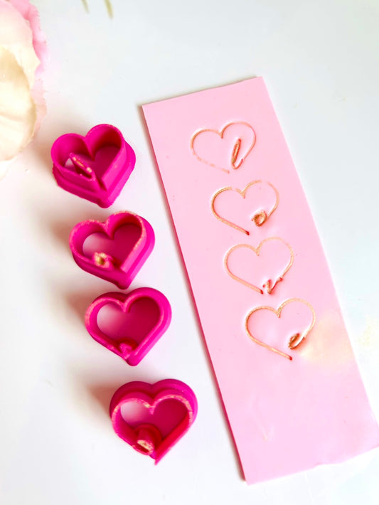 Love Script Stamps Set