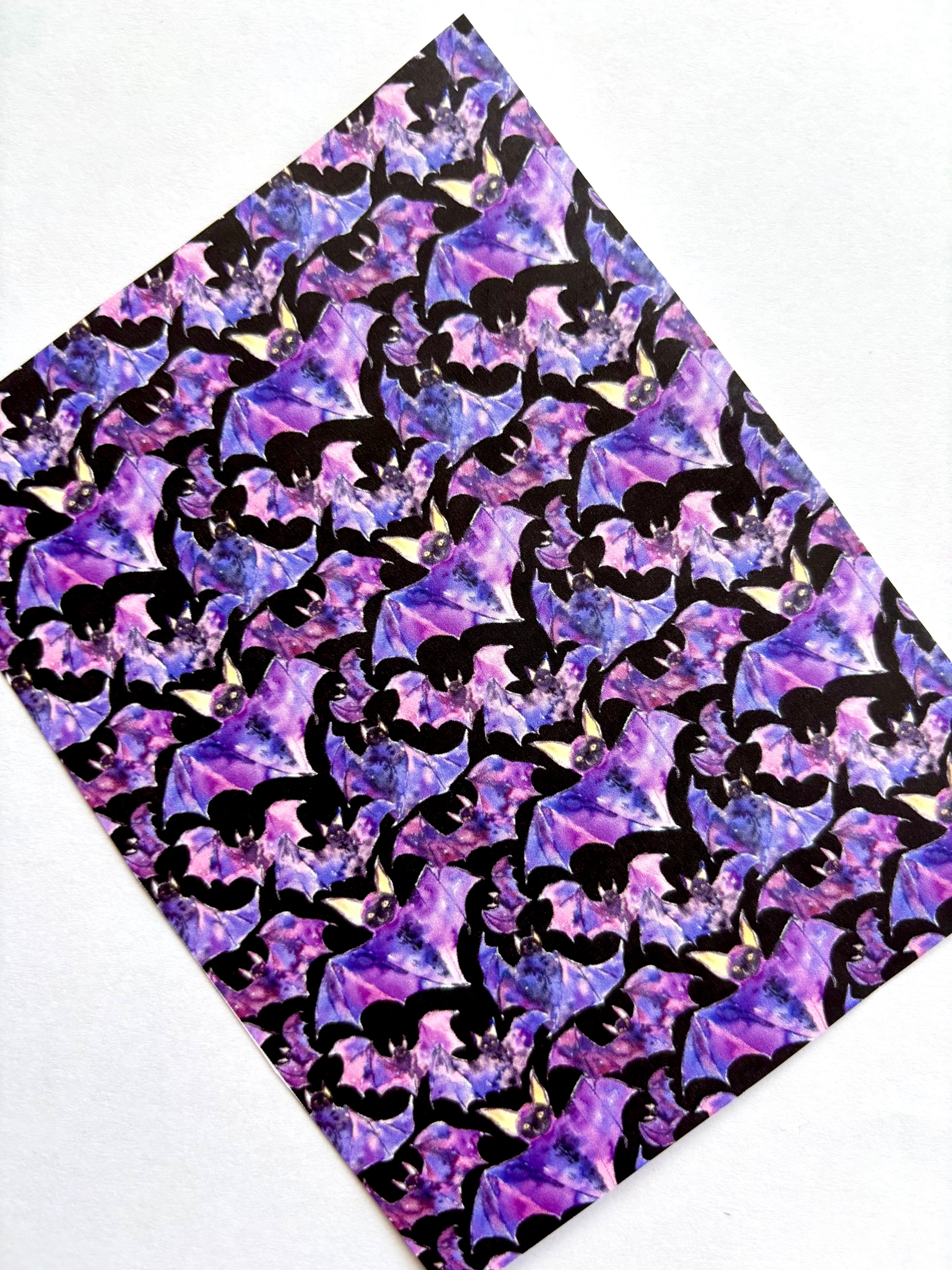 Violet Bats Transfer Paper – GlamPop Designs