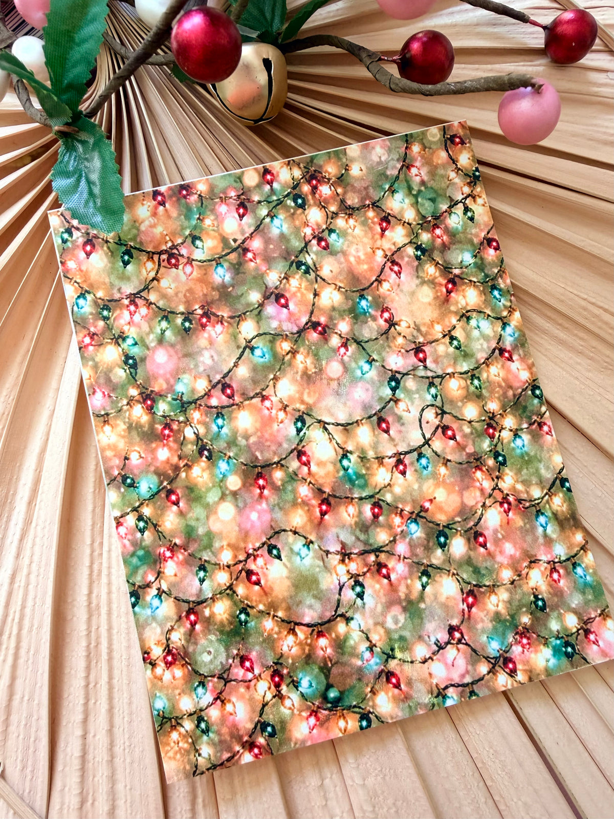 Glowing Tree Lights Transfer Paper