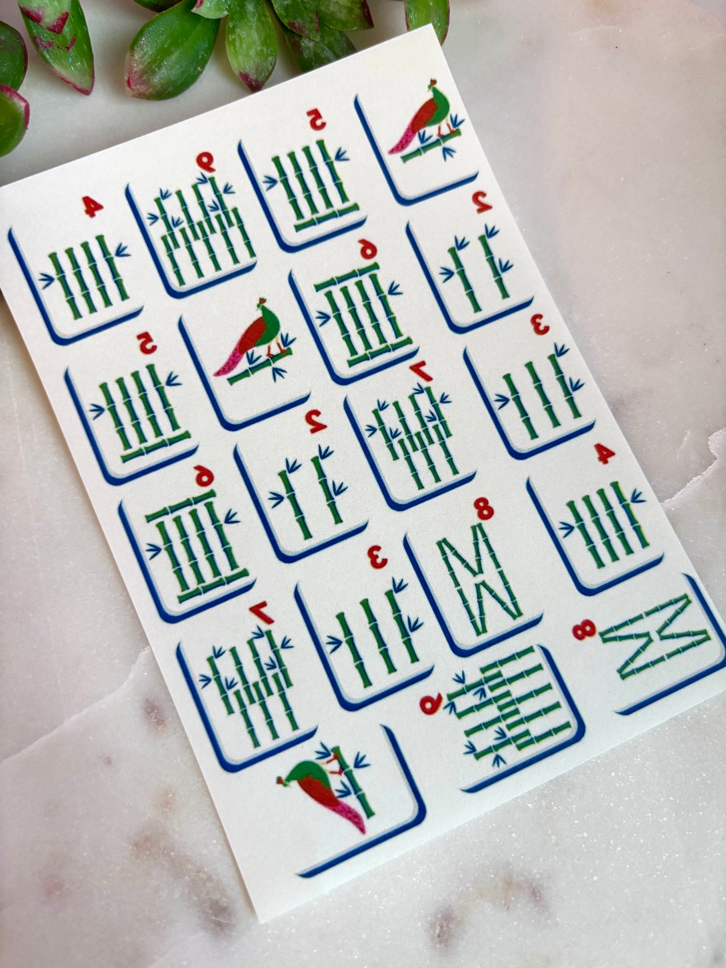 Mah Jong Transfer Paper & Cutter Options