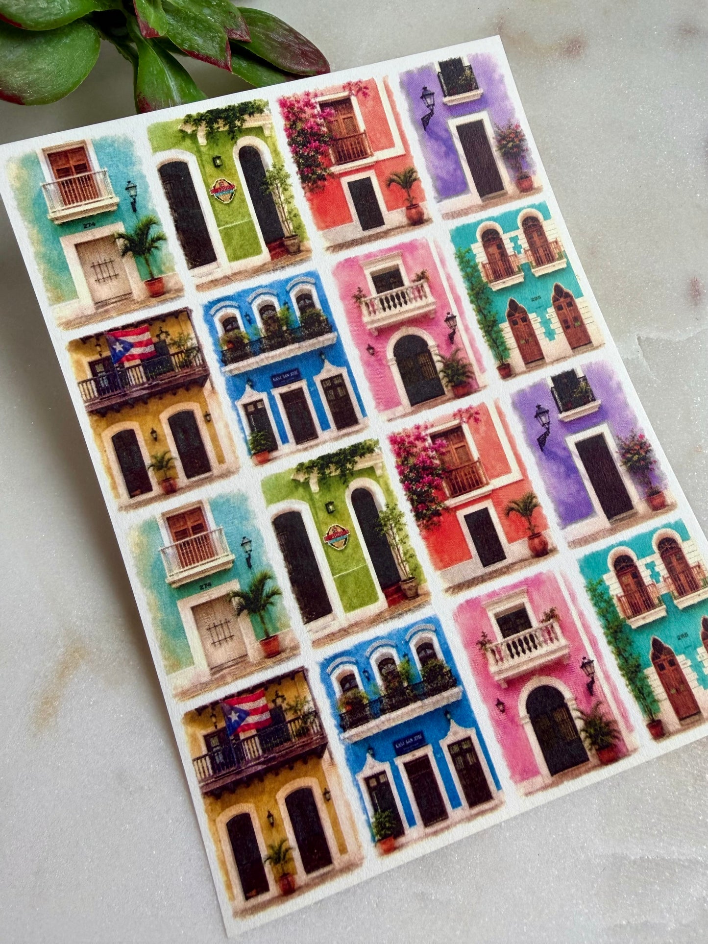 Old San Juan Transfer Paper