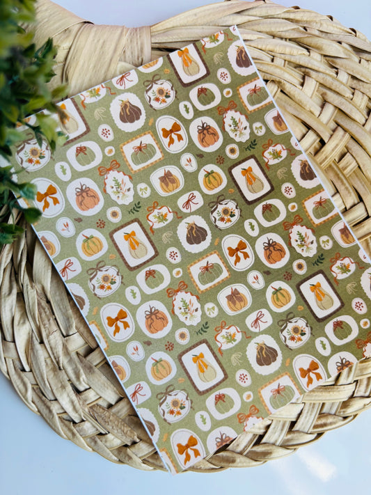 Fall Frames Transfer Paper