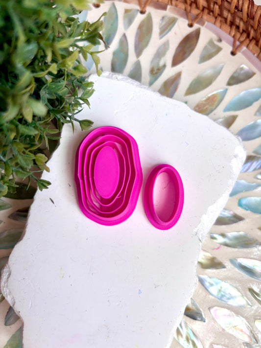 Wavy Oval Bezel Cutter
