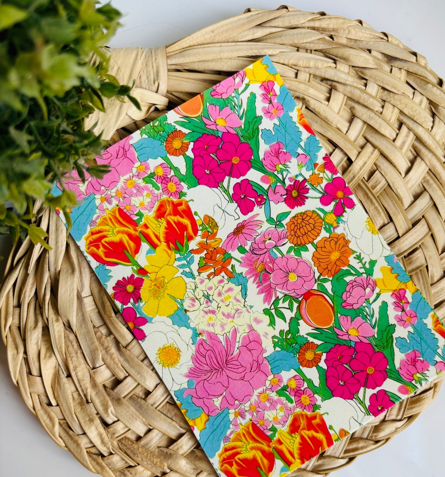 Retro Floral B Transfer Paper