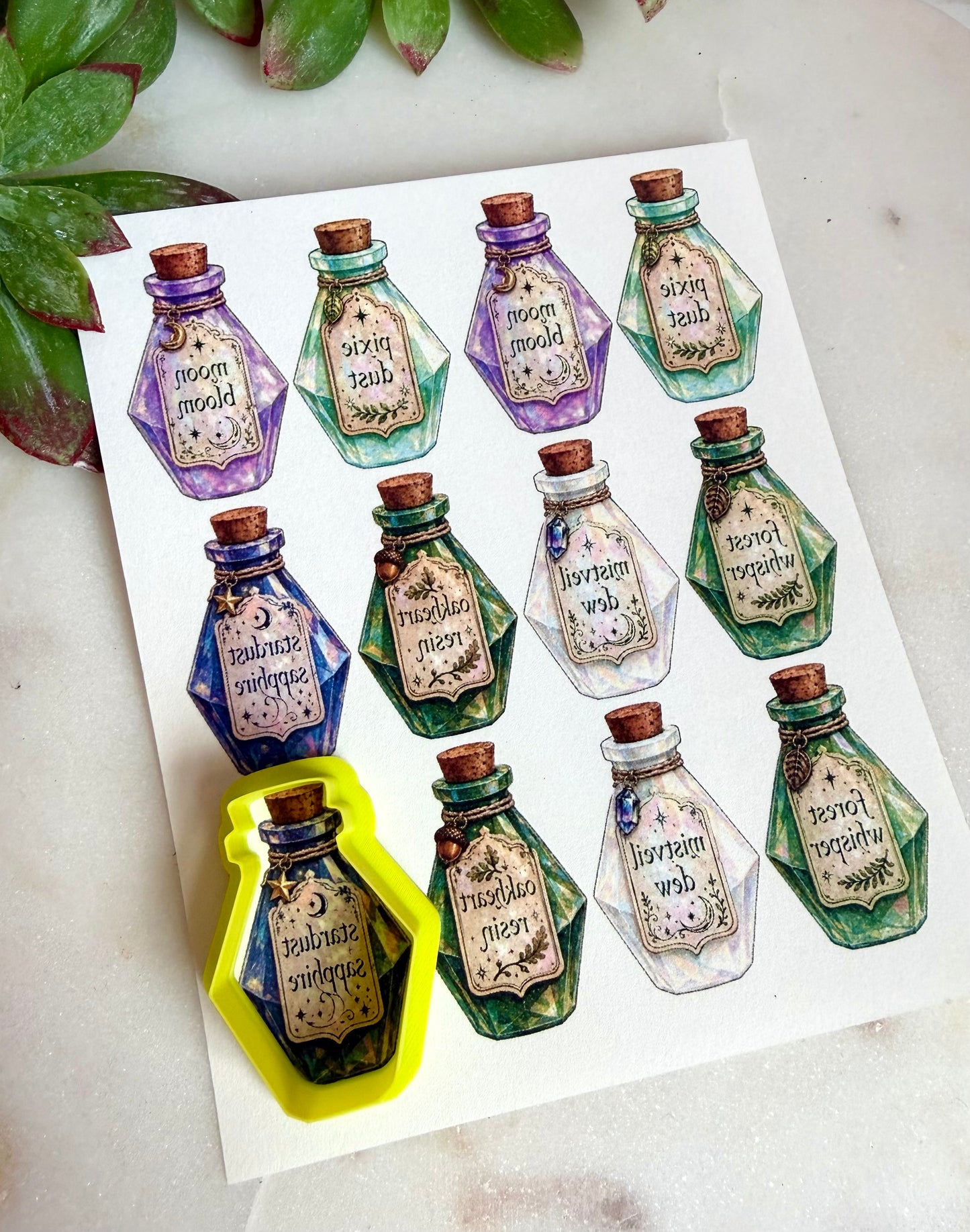 Fairy Apothecary Cutter & Transfers