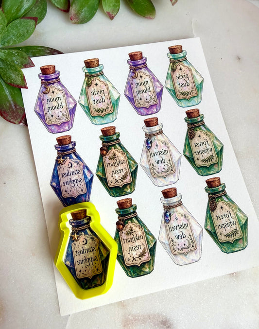 Fairy Apothecary Cutter & Transfers