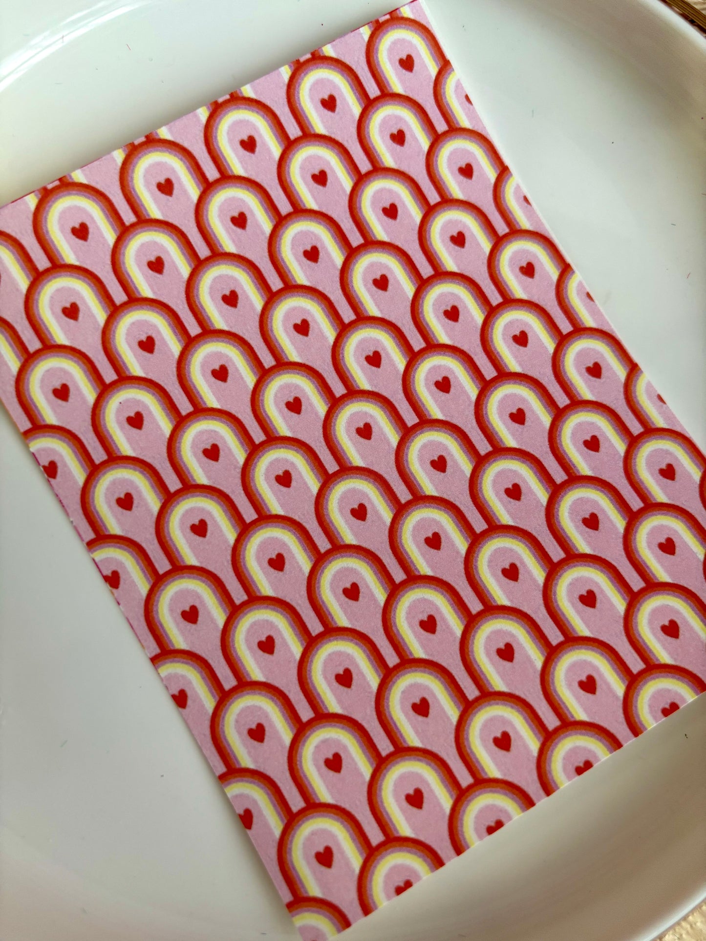 Heart Arch Transfer Paper