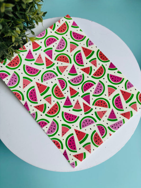 Multicolor Melon Transfer Paper