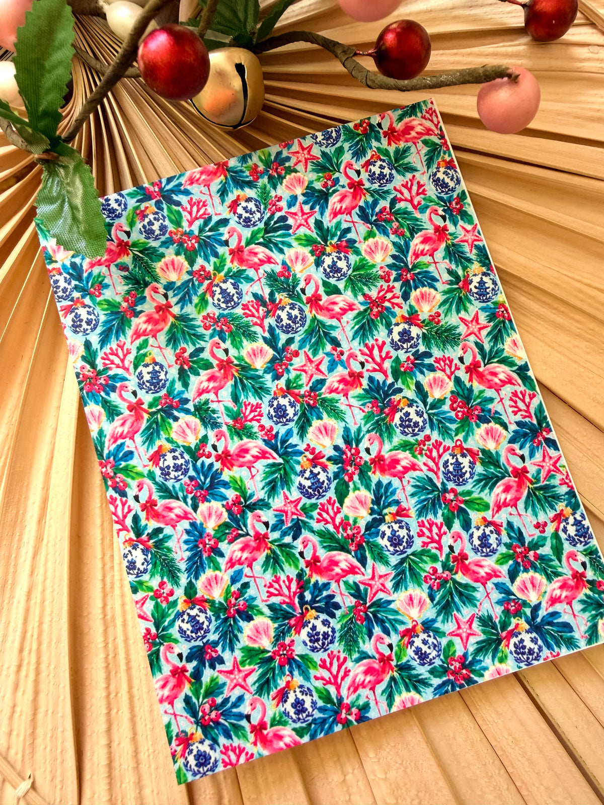 Preppy Flamingo Transfer Paper