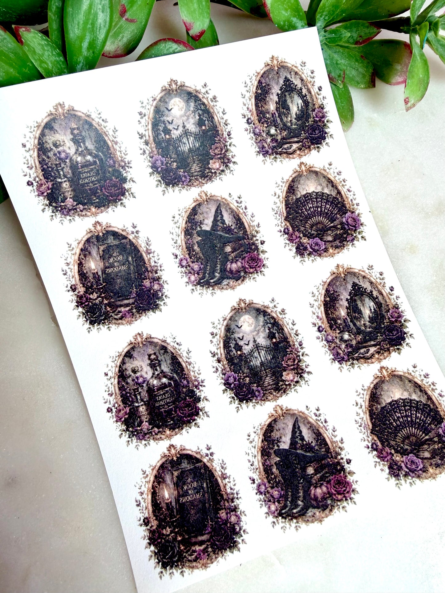Witchy Rococo Transfer Paper