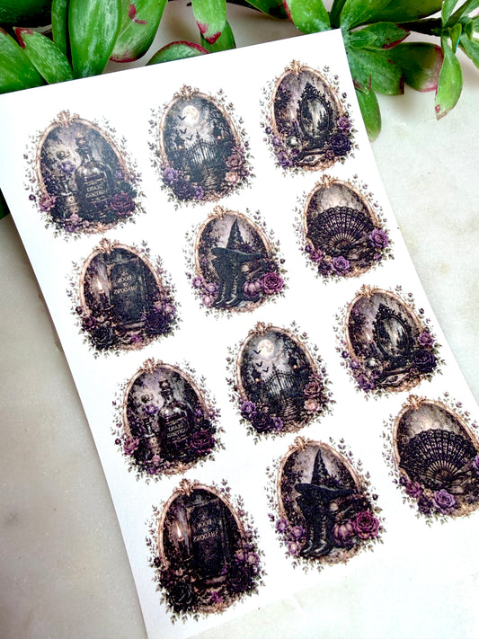 Witchy Rococo Transfer Paper