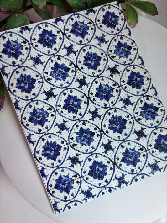 Airy Blue Tile Transfer Paper