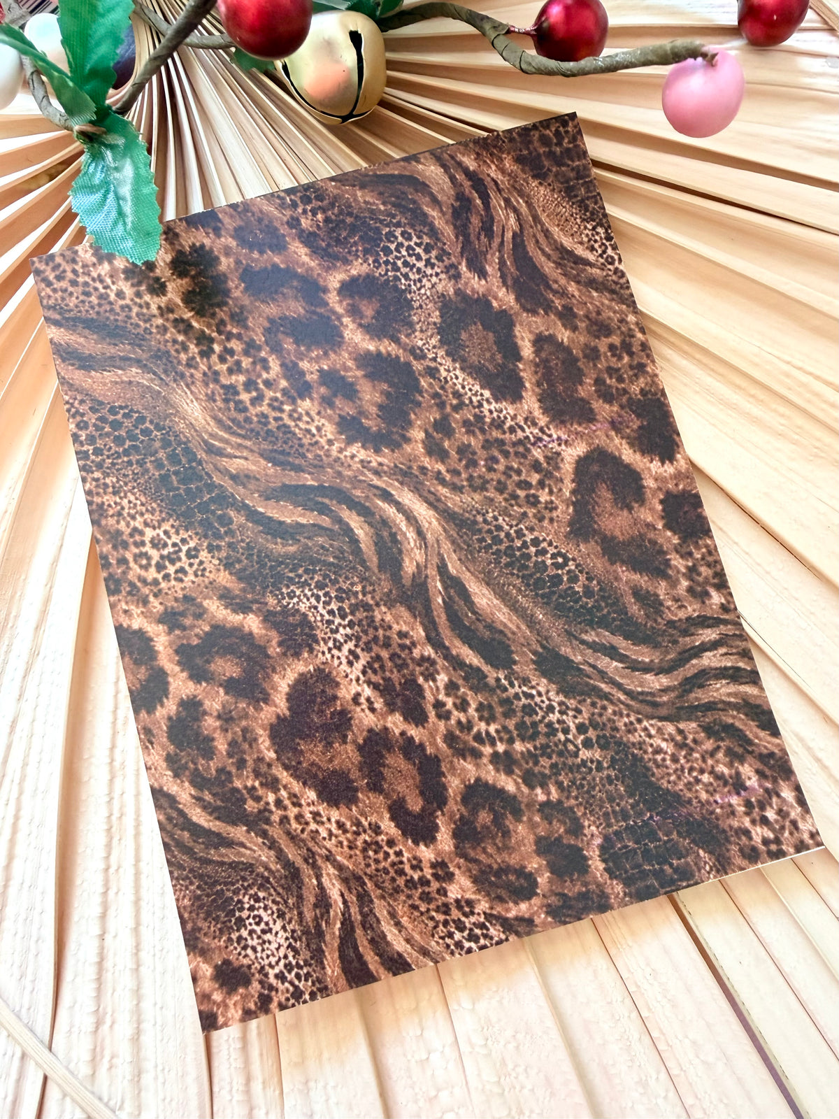 Brown Animal Mash Up Transfer Paper
