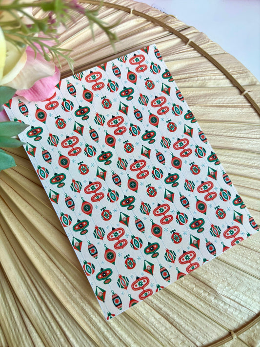 MCM Ornament Ivory Transfer Paper