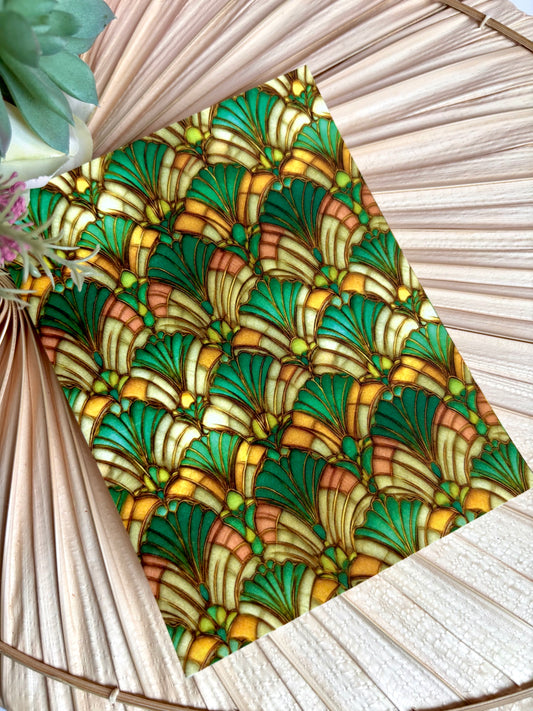 Emerald Deco Transfer Paper