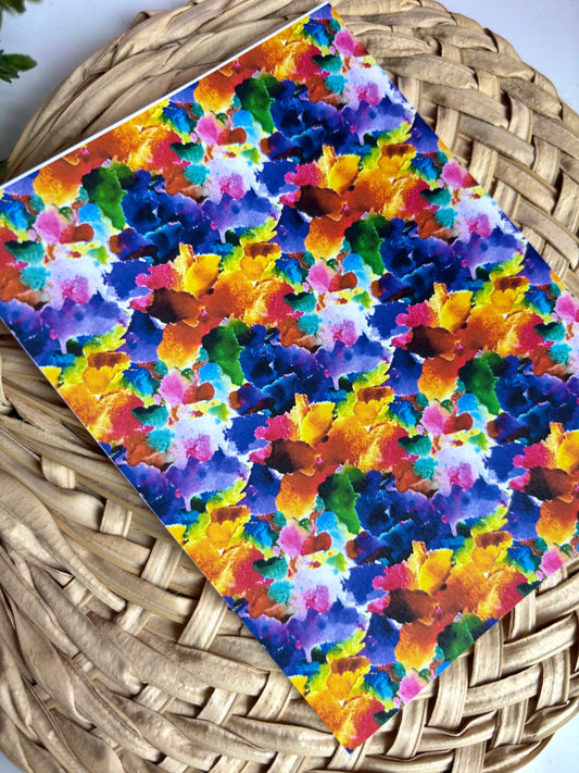 Color Burst Transfer Paper