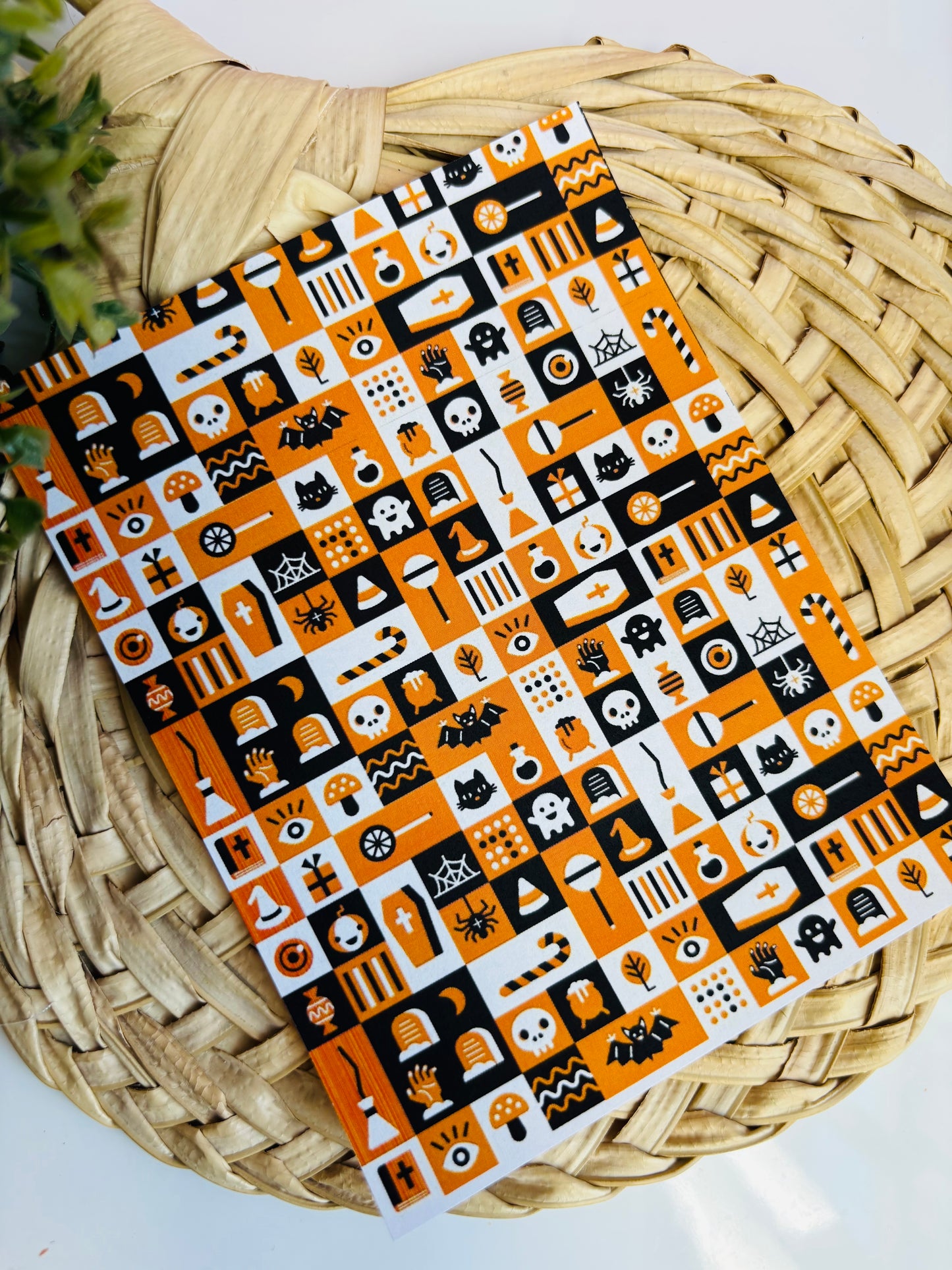 Ghoulie Checkerboard Transfer Paper