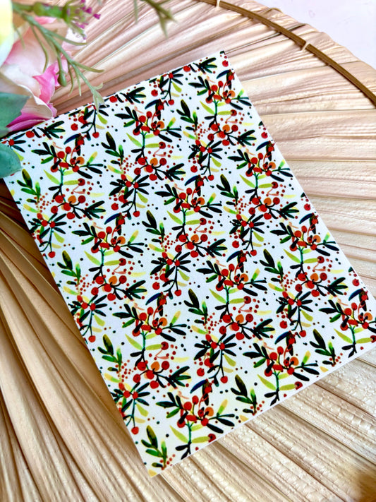 Holly Berries Transfer Paper