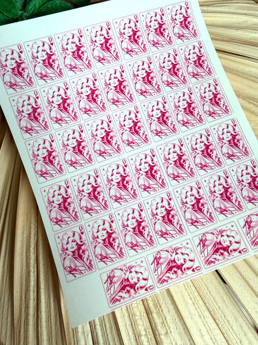 Pink Dolly Transfers & Cutters