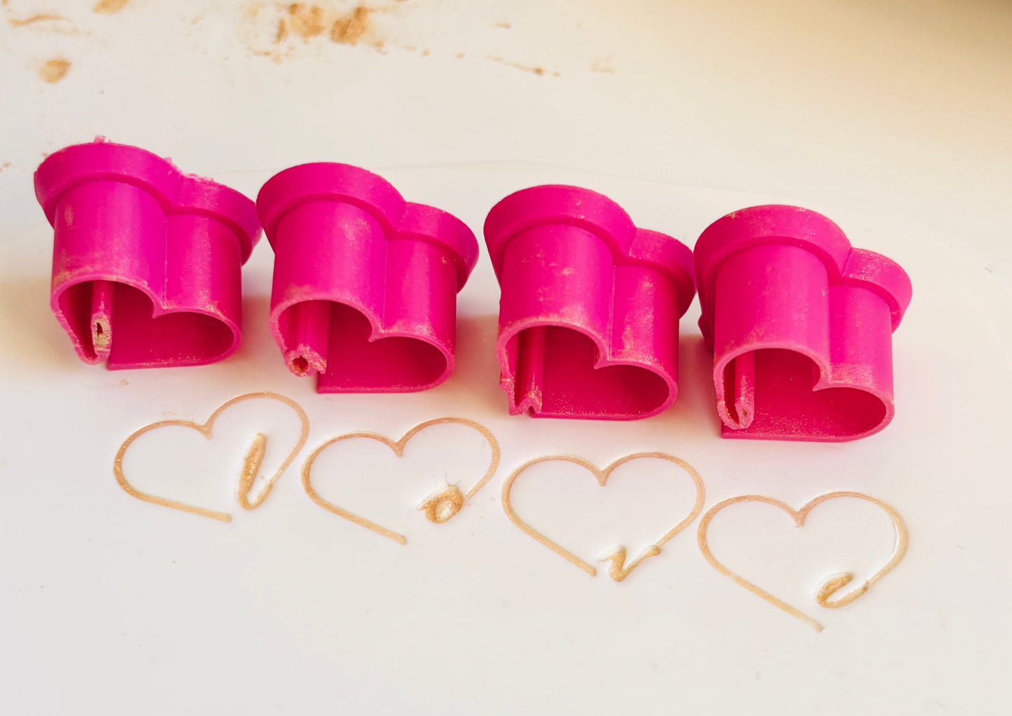 Love Script Stamps Set