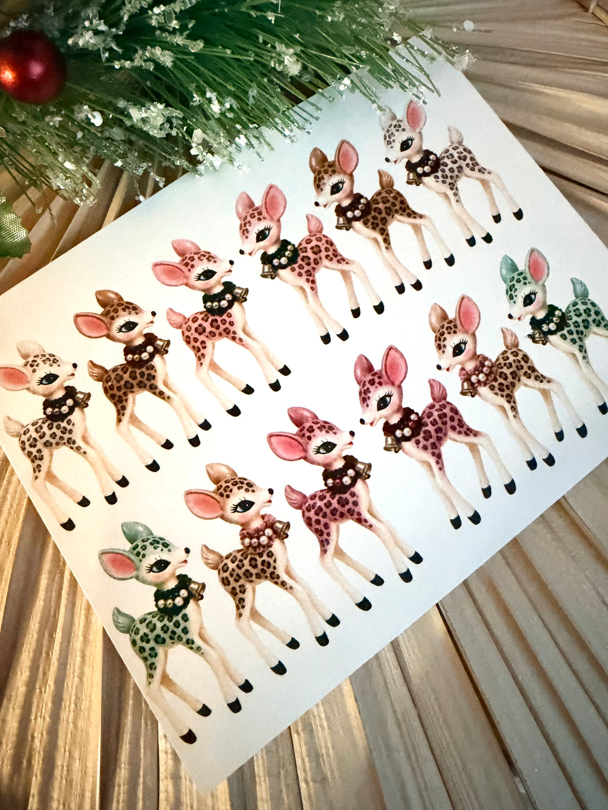Fancy Fawn Transfer Papers & Mirrored Cutter Set