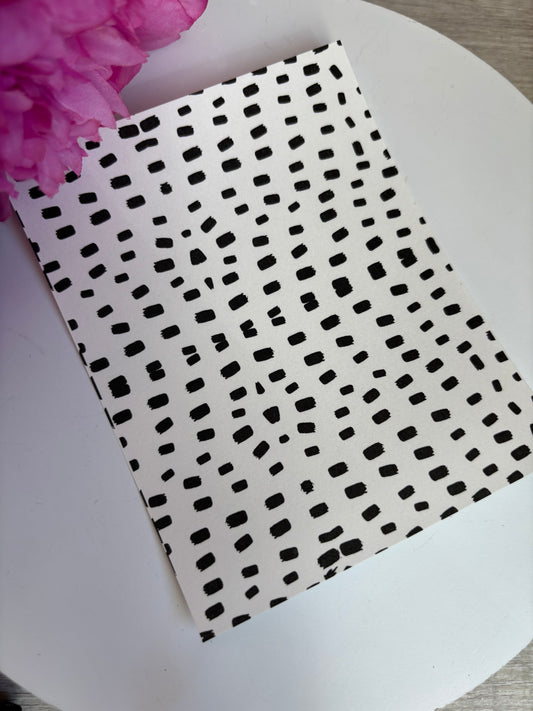 Funky Dash BW Transfer Paper
