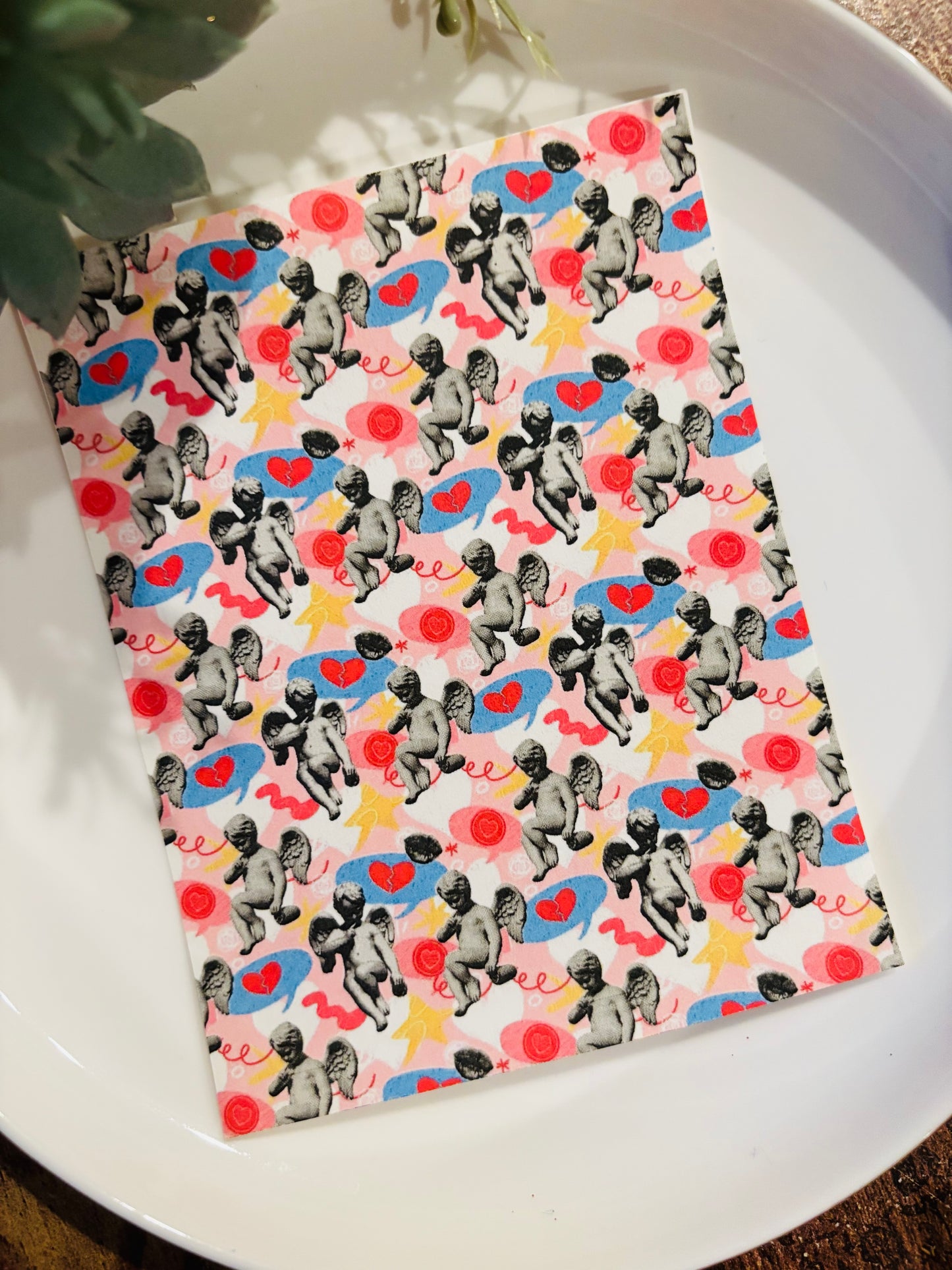Cupid Pop Art Transfer Paper