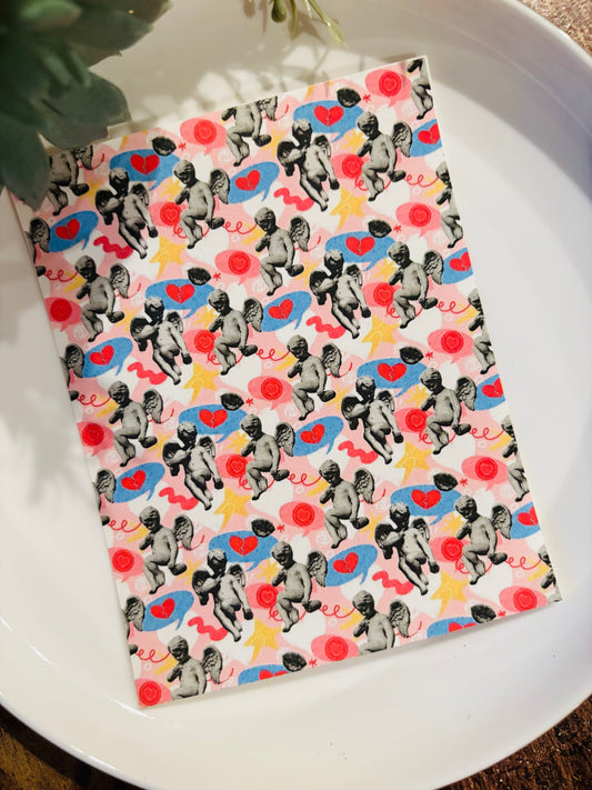 Cupid Pop Art Transfer Paper