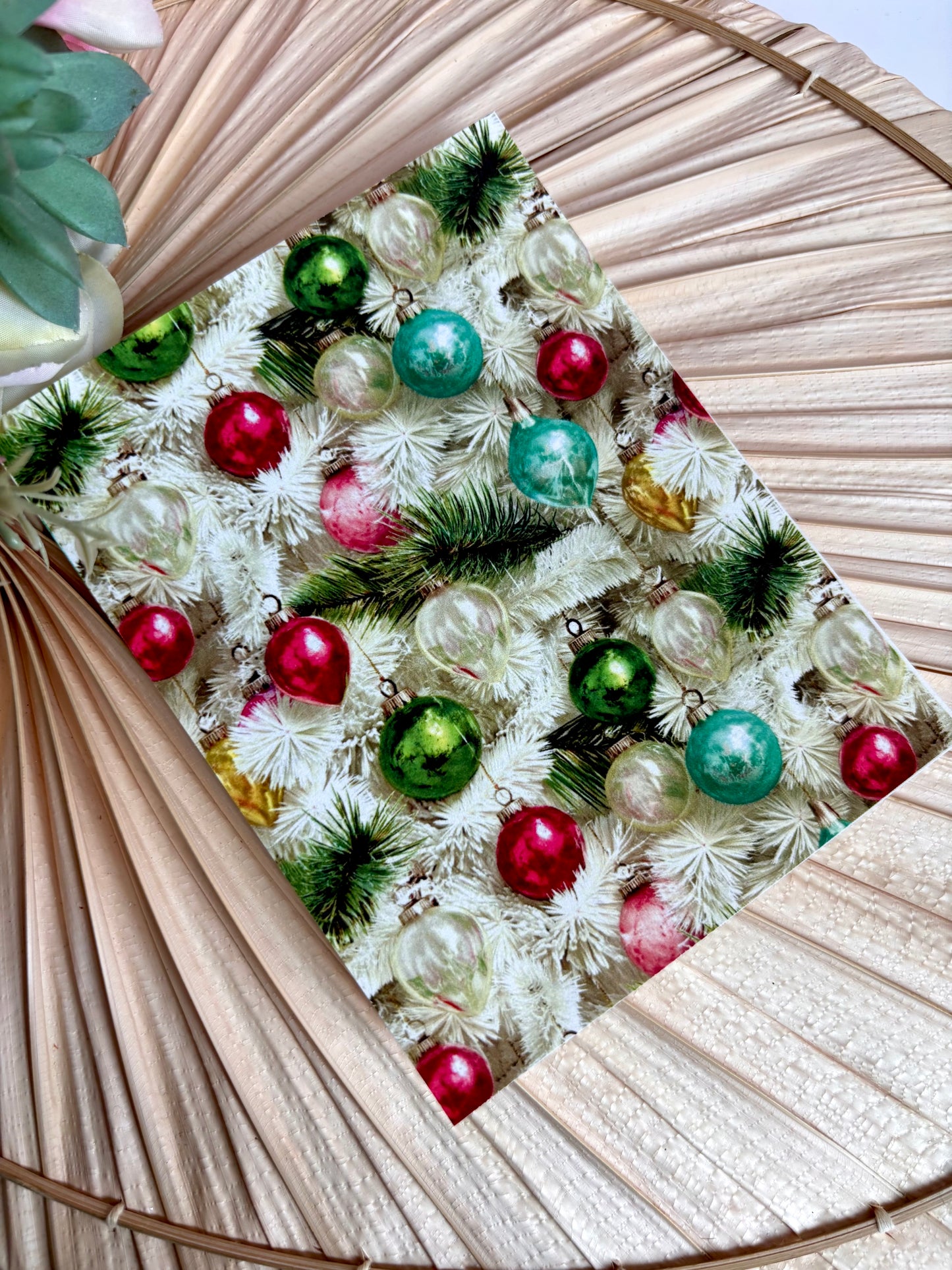 Glass Ornaments 1 Transfer Paper