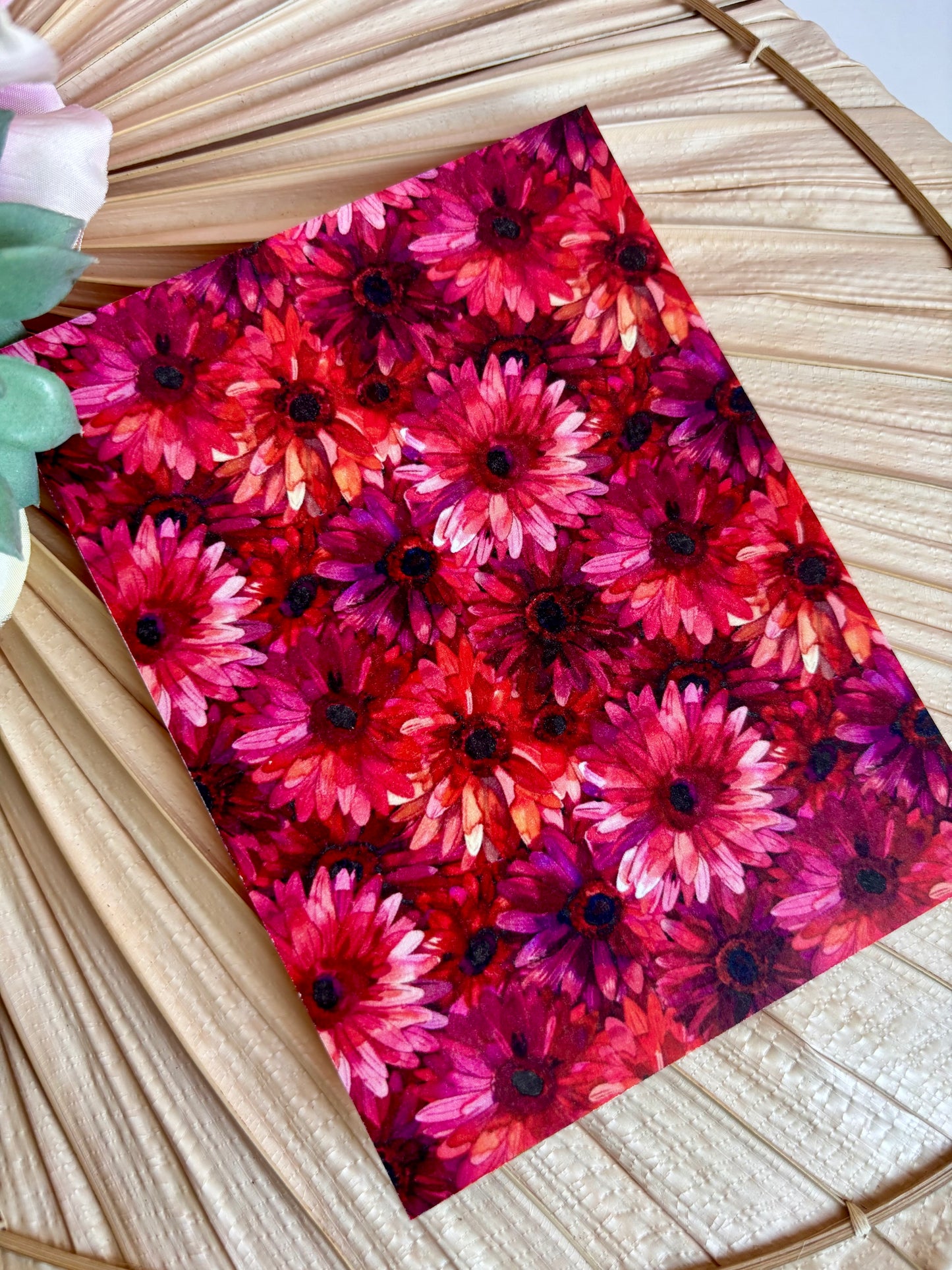 Watercolor Mums Transfer Papers