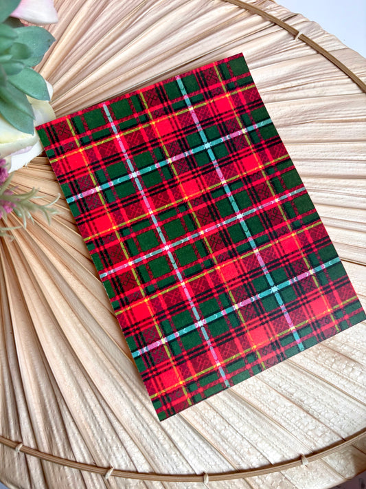 Xmas Tartan Transfer Paper