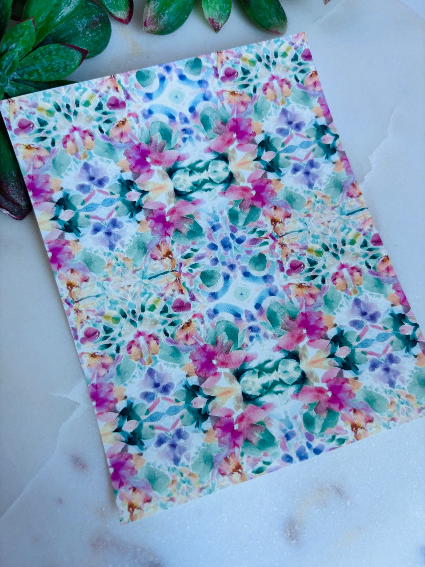 Pastel Kaleidoscope Transfer Papers
